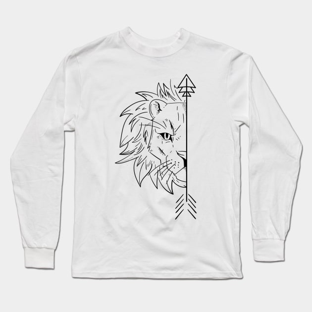 lion couple San Valentin Long Sleeve T Shirt TeePublic